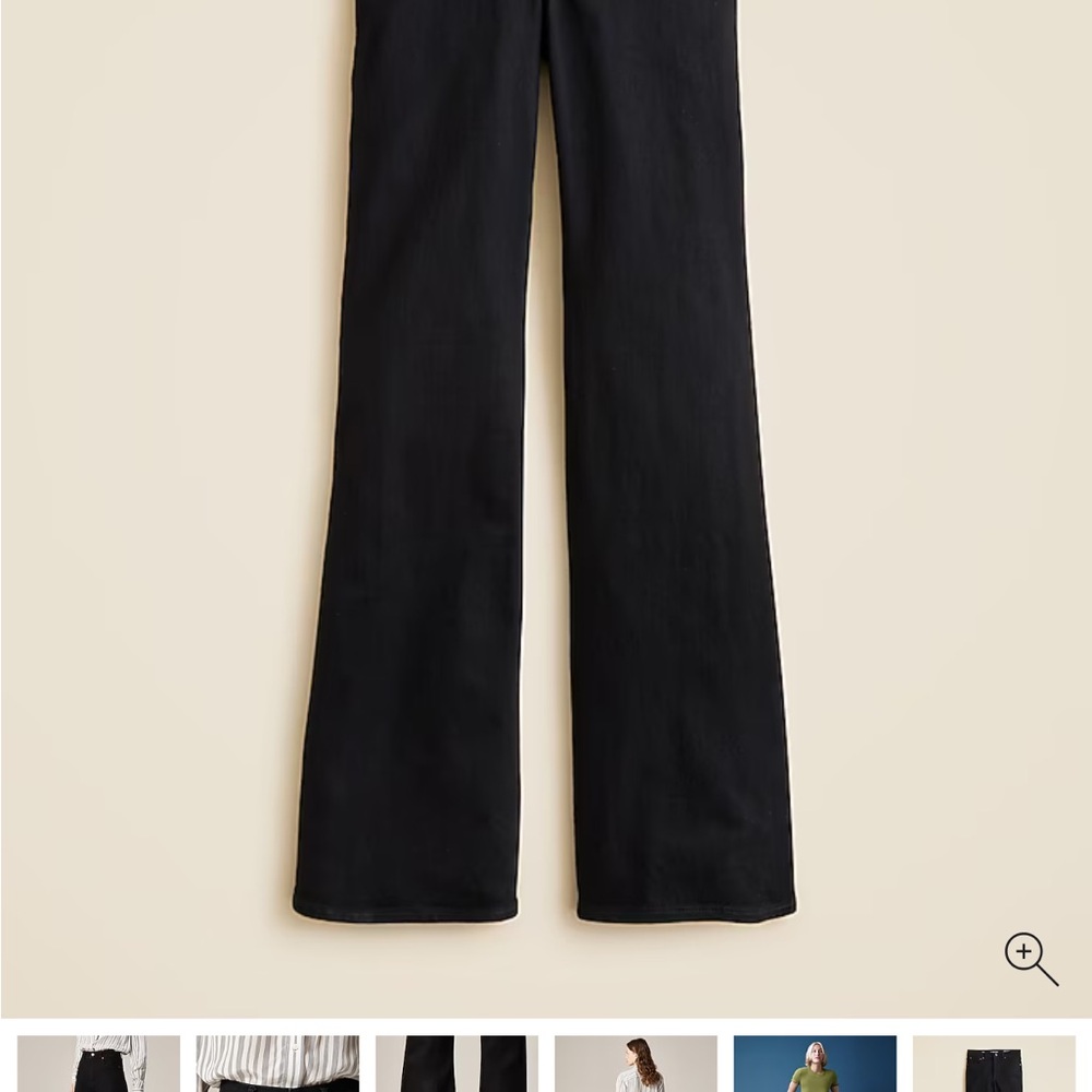 Black Flared Jeans